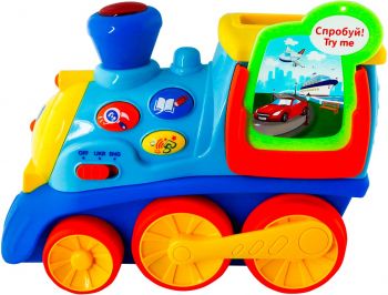 Купить игрушку музыкальную и развивающую Інтерактивна двомовна іграшка KIDDI SMART ПОЇЗД СМАРТІ (українська та англійська) (4231T-KS) | Фото 10