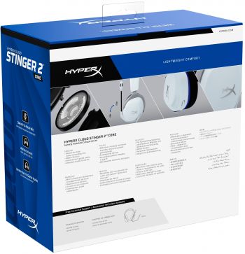 Ігрова гарнітура HyperX Cloud Stinger 2 Core PS, White (6H9B5AA) | Фото 9