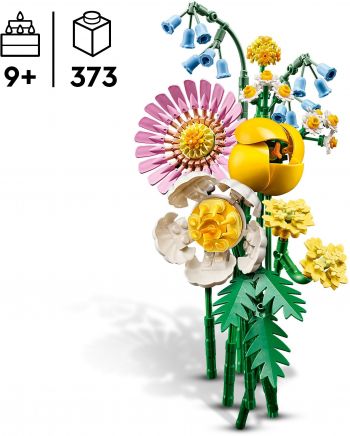 Конструктор LEGO Botanicals Мініатюрний сонячний букет (10347) | Фото 2