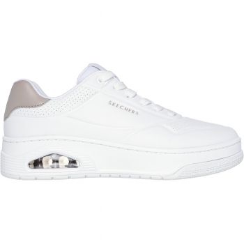 Кеди низькі жіночі Skechers Uno Court - Fast Break 177705 WHT 39 (9 US) білі (KW9213-90	) | Фото 2