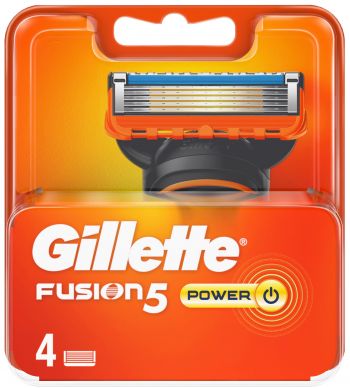 GILLETTE FUSION Пауер Картрiджи для гоління 4шт (7702018867219) GILLETTE FUSION Пауер Картрiджи для гоління 4шт (7702018867219) | Фото 2