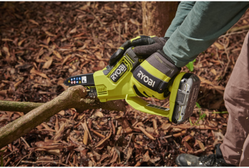 Ланцюгова пилка акумуляторна RYOBI ONE+HP RY18PSX15A-120T 18B 1х2А·ч (5133005899) | Фото 5