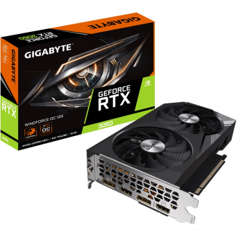 Відеокарта GIGABYTE GeForce RTX 3060 12GB GDDR6 WINDFORCE OC (GV-N3060WF2OC-12GD) Відеокарта GIGABYTE GeForce RTX 3060 12GB GDDR6 WINDFORCE OC (GV-N3060WF2OC-12GD) | Фото 8