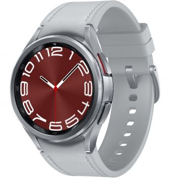 Смартгодинник SAMSUNG Galaxy Watch6 Classic 43mm 2/16Gb Silver (SM-R950NZSASEK) | Фото 1