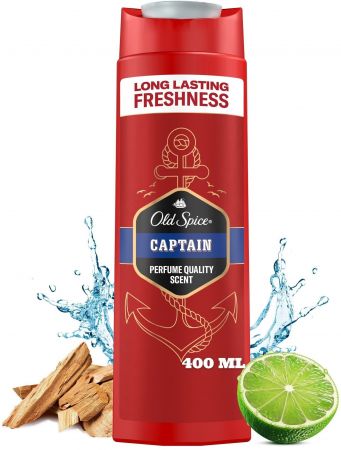Гель для душу Old Spice та шампунь 2-в-1 Captain 400мл (8700216859820) Гель для душу Old Spice та шампунь 2-в-1 Captain 400мл (8700216859820) | Фото 8