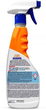 Засіб для чищення духовок та мікрохвильовок Sarmix з тригером 500 мл (4820268103789) | Фото 1