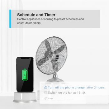 Розумний фільтр TP-LINK Tapo P300 N300 BT 10A 2300W 3xSchuko 2xUSB 3.0 PD QC3.0 | Фото 6