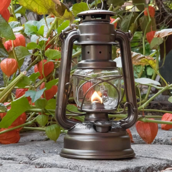 Гасова лампа Feuerhand Baby Special 276 Коричневий (276-bronze) | Фото 8