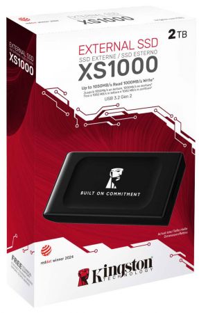 Купить SSD накопитель Портативний SSD KINGSTON 2TB USB 3.2 Gen 2 Type-C (SXS1000/2000GA) | Фото 3