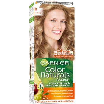 Фарба для волосся Garnier Color Naturals 8 Глибокий пшеничний (3600540676771) | Фото 1