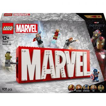 Купить конструктор Конструктор LEGO Super Heroes Marvel Логотип і мініфігурки MARVEL (76313) | Фото 1