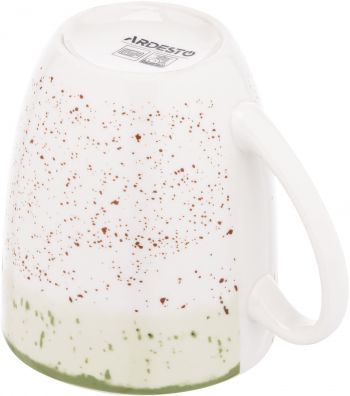 Чашка ARDESTO Siena 360 мл, біло-зелена (AR2936SWG) Чашка ARDESTO Siena 360 мл, біло-зелена (AR2936SWG) | Фото 6