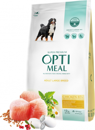 Сухий корм Optimeal для дорослих собак великих порід з куркою 12кг (B1740601) | Фото 10