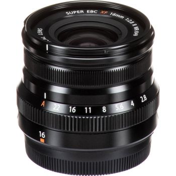 FUJIFILM XF 16mm F2.8 R WR Black (16611667) FUJIFILM XF 16mm F2.8 R WR Black (16611667) | Фото 9