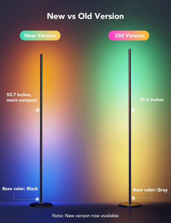 Торшер розумний Govee H6076, 1000Lm, RGBICW, WI-FI/Bluetooth, чорний (H6076312) Торшер розумний Govee H6076, 1000Lm, RGBICW, WI-FI/Bluetooth, чорний (H6076312) | Фото 10