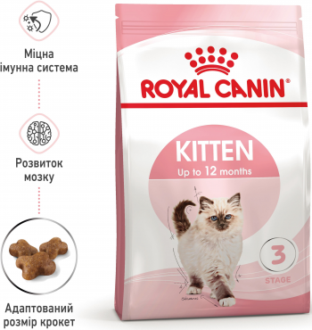 Сухий корм для кошенят Royal Canin Kitten 400г (3182550702379) Сухий корм для кошенят Royal Canin Kitten 400г (3182550702379) | Фото 7