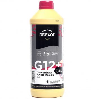 Антифриз Brexol Red Concentrate G12+ (-80°C) 1,5л (48021155348) | Фото 1