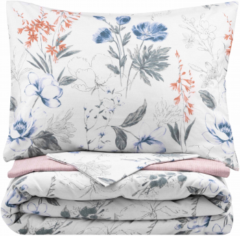 Набір постільної білизни 2,0сп ARDESTO Gloria, 200х220см, сатин, квіти, мокко (ART2022FL) | Фото 4