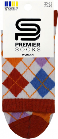 Шкарпетки жіночі Premier Socks 36-40 1 пара різнокольорові (4820203351084) Шкарпетки жіночі Premier Socks 36-40 1 пара різнокольорові (4820203351084) | Фото 2