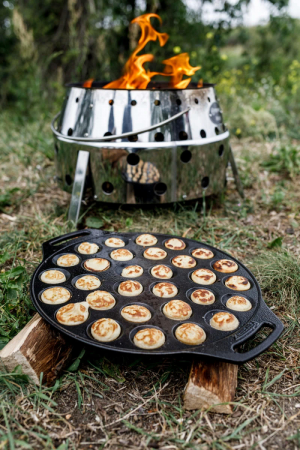 Форма для поферти чавунна Petromax Poffertjes Pan Форма для поферти чавунна Petromax Poffertjes Pan | Фото 7