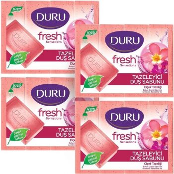 DURU Fresh Sensations Квіткова Хмара екопак 4*150г (8690506494582) | Фото 5