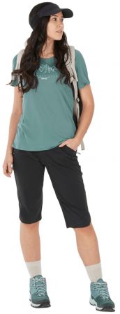 Футболка жіноча для гірського туризму Quechua MH500 8843923 2XL зелений (5044689_Quechua) | Фото 7