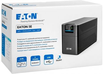 ДБЖ Eaton 5E G2, 900VA/480W, USB, 2xSchuko (5E900UD) ДБЖ Eaton 5E G2, 900VA/480W, USB, 2xSchuko (5E900UD) | Фото 4