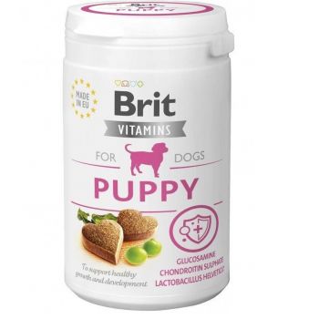 Вітаміни для цуценят Brit Vitamins Puppy для здорового розвитку, 150 г (8595602562503) | Фото 1