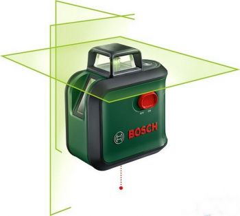 BOSCH AdvancedLevel 360 Basic, 24м, зеленый луч, склон (0603663B03) | Фото 2