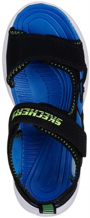 Сандалі для хлопчиків Skechers Razor Splash - Aqua Buddies 406513L BBLM 27.5 (11 US) чорні | Фото 3