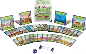 Пізнавальна гра Yago - Brainbox Динозаври (BZZBRDI02UA) Купить настольную игру Пізнавальна гра Yago - Brainbox Динозаври (BZZBRDI02UA) | Фото 4