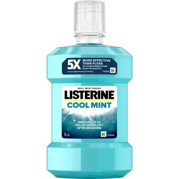 Ополіскувач для ротової порожнини LISTERINE Свіжа м'ята/Захист ясен 1 л (3574660520132) | Фото 1