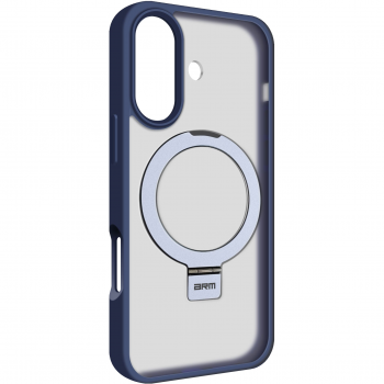 Чохол ArmorStandart Unit Stand для APPLE iPhone 16 Dark Blue (ARM78727) | Фото 1
