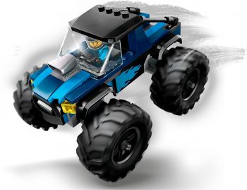 Купить конструктор Конструктор LEGO City Синя вантажівка-монстр (60402) | Фото 3