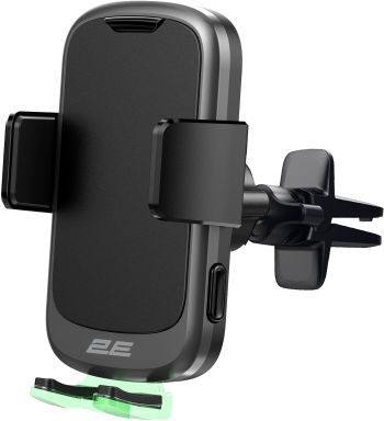 Автотримач 2Е Wireless для смартфона з бездротовою зарядкою 2USB 60Вт (2E-WCQ01-10) | Фото 13