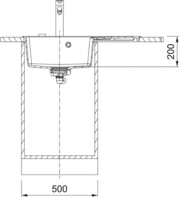 Мийка кухонна FRANKE Centro CNG 611-78 TL, бежевий (114.0630.475) Купить кухонную мойку Мийка кухонна FRANKE Centro CNG 611-78 TL, бежевий (114.0630.475) | Фото 3