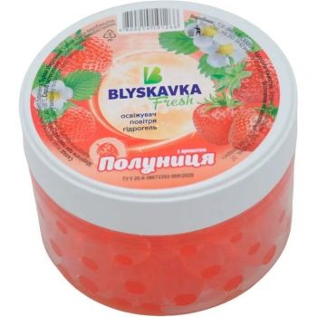Освіжувач повітря гідрогелевий Blyskavka Fresh Полуниця (4820214191266) | Фото 1