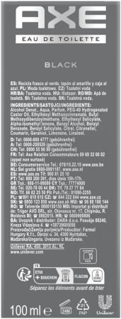 Туалетна вода AXE Black 100 мл (8720181343513) Туалетна вода AXE Black 100 мл (8720181343513) | Фото 3