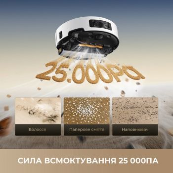 Робот-пилосос Dreame Aqua 10 Ultra (RLR81CE-1-WH) Купить пылесос Робот-пилосос Dreame Aqua 10 Ultra (RLR81CE-1-WH) | Фото 7