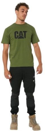 Футболка чоловіча Caterpillar (CAT) 1510305 12369 XL оливкова | Фото 4