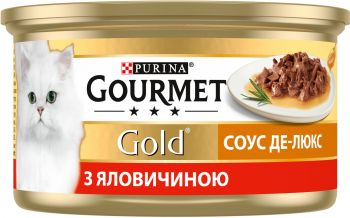 Gourmet Gold Соус Де-Люкс з яловичиною 85 г (7613036705134) | Фото 2