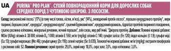 Purina Pro Plan Dog Adult OptiDerma з лососем та рисом, 14 кг (7613035120464) Purina Pro Plan Dog Adult OptiDerma з лососем та рисом, 14 кг (7613035120464) | Фото 3