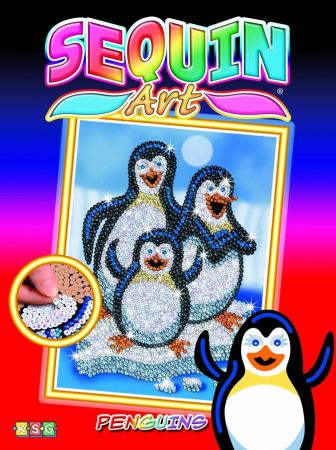 Sequin Art RED Pepino Penguins (SA1503) | Фото 1