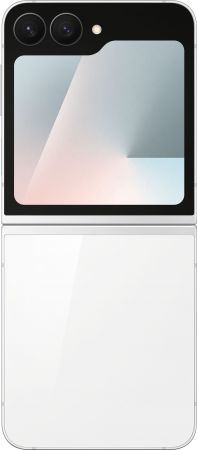 Смартфон SAMSUNG Galaxy Flip7 FE 8/128Gb White (SM-F761BZWGSEK) Смартфон SAMSUNG Galaxy Flip7 FE 8/128Gb White (SM-F761BZWGSEK) | Фото 4