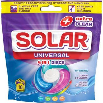 Диски для прання Solar Universal 4-in-1 Extra Clean 10 шт (4820269930223) | Фото 1
