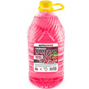 Омивач скла Auto Drive літній Summer Screen Wash Cherry PET 5л (AD0137) | Фото 1