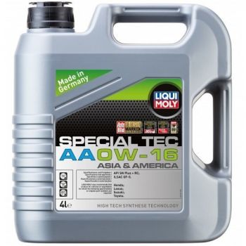 Олива моторна Liqui Moly Special Tec Aa 0W-16 4л (4100420213274) | Фото 1