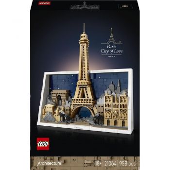 Конструктор LEGO Architecture Париж - місто кохання (21064) Купить конструктор Конструктор LEGO Architecture Париж - місто кохання (21064) | Фото 1