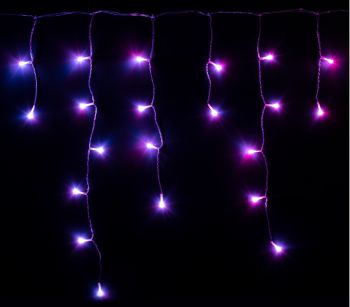 Гірлянда Twinkly Icicle RGBW 190, BT+WiFi, Gen II, КАБЕЛЬ IP44 прозорий (TWI190SPP-TEU) (ПУ) | Фото 12