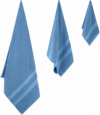 Рушник махровий Ardesto Splendid 30х50см, блакитний (ART2330BL) | Фото 5